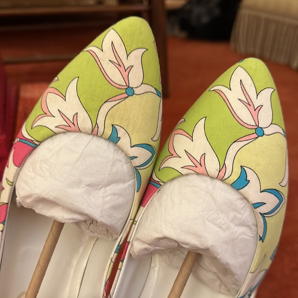 NIB EMILIO PUCCI JERSEY PRATO FLATS - Picture 4 of 6